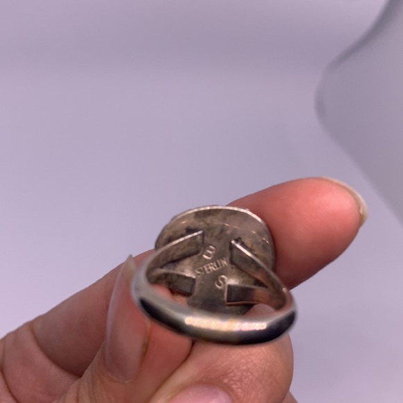 Turquoise ring sz 6.5 - Picture 5 of 5